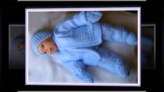 Hand Knitted baby Layette Christening Pram sets baby cardigan and hat set preemie sets [upl. by Leval340]