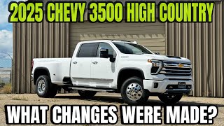 2025 Chevy Silverado 3500 High Country Are These Changes Justified [upl. by Ern925]