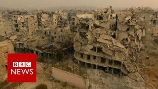 Aleppo ‘haunted by violence and death’  BBC News [upl. by Felty147]