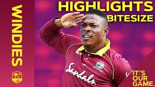 Windies vs England 2nd IT20 2019  Bitesize Highlights [upl. by Edalb424]