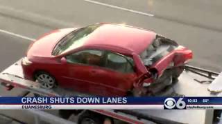 Crash closes I88 three vehicles involved [upl. by Lina]