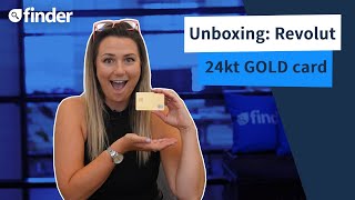 Unboxing Revolut 24kt GOLD card [upl. by Jankey375]