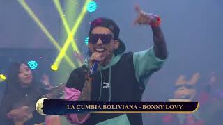 Bonny Lovy  La cumbia boliviana En Vivo en The Narigón Show [upl. by Ennywg]