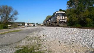 NS 8403 leads NS 74W Trussville AL w 4 Engines amp Great RS3L 41716 [upl. by Banky]