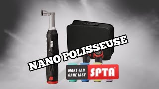 PRÉSENTATION amp TEST Nano Polisseuse  SPTA 12V Mini Polisher  ALIEXPRESS [upl. by Aneehsram274]