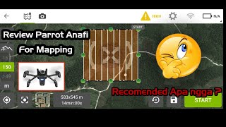 Review Drone Parrot Anafi Untuk Pemetaan Udara Mengunakan PIX4D Capture [upl. by Rosabel413]