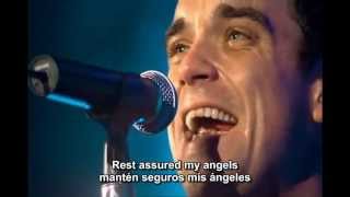 Better Man  Robbie Williamslive Subtitulos en ingles y español [upl. by Jena108]