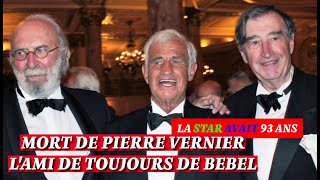 Pierre Vernier ami de Belmondo est mort  Les secrets de leur amitié dévoilés [upl. by Carley]