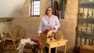 How To Use A Drum Carder HD [upl. by Eerhs435]