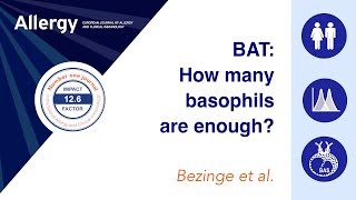 Basophil activation test How many basophils are enough [upl. by Jerrilyn]