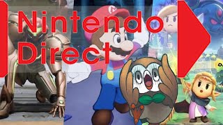 Talking about EVERY Game in the Nintendo Direct [upl. by Nodnerb]