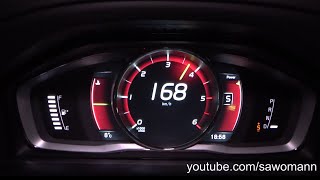 2015 Volvo XC60 D4 181 HP 0100 kmh amp 0100 mph Acceleration [upl. by Legin758]