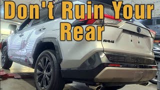 How to remove Rav4 rear bumper [upl. by Niwred]