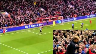 Liverpool vs Bournemouth  Clyne goal and Klopp reaction [upl. by Nabe251]