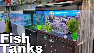 Fish Aquariums For Sale  Star Aquarium Shop Ashok Nagar Delhi  Delhi Fish Aquarium  HM Hobbyist [upl. by Corine]