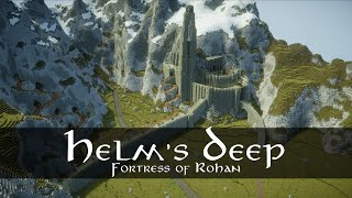 Minecraft Helms Deep  Cinematic  Minecraft LoTR [upl. by Htenywg]