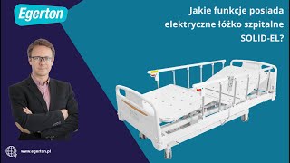 Łóżko szpitalne regulowane elektrycznie [upl. by Kola951]