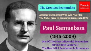 Paul Samuelson American Economist in English [upl. by Annayehc]