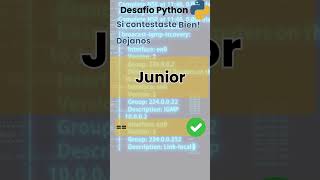 🌟 Inicia en Python ¿Resolverás Este Acertijo Básico pythonprogramming python [upl. by Ggerg108]