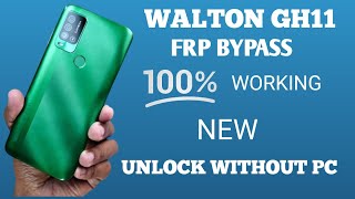 Walton Primo GH11 frp bypass 2024  Walton Primo GH11 Google Account bypass without PC [upl. by Eelitan]