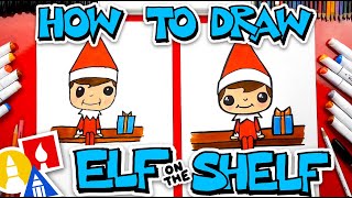 How To Draw Elf On The Shelf [upl. by Atiuqan21]