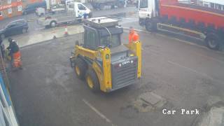 Wellers Hire  Car Park Resurfacing  March 2017  x144 speed [upl. by Macpherson]