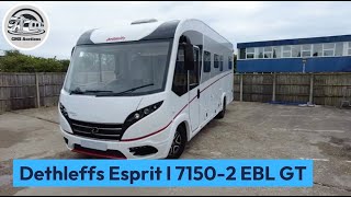 Dethleffs Esprit I 71502 EBL GT  Motorhome Auction [upl. by Siger]