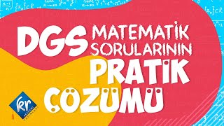 DGS Matematik Soruları Pratik Yöntemler [upl. by Zanze]