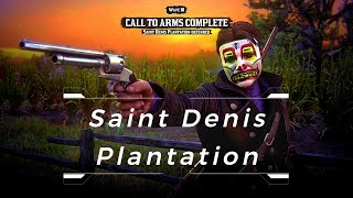 Saint Denis Plantation  2023 Halloween Call To Arms Victory  RDR2 Full Gameplay [upl. by Fatsug]