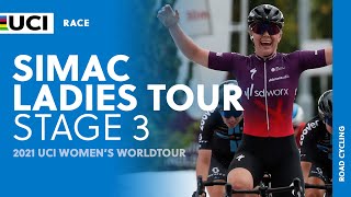 2021 UCI Womens WorldTour – Simac Ladies  Stage 4 [upl. by Thanos317]