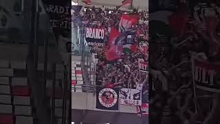 🔥 I Tifosi Cosentini Show e Cori nel Settore Ospiti di Bari ⚽️ [upl. by Boucher254]