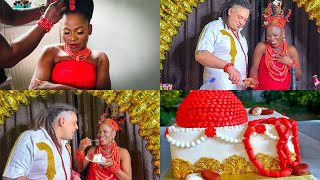 OUR EDO TRADITIONAL MARRIAGE CEREMONY  EDO vs ITALIAN  The Owosa [upl. by Elram]