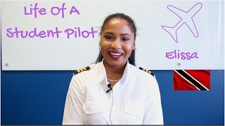 Life Of A Student Pilot  Elissa From Trinidad amp Tobago [upl. by Eberhard968]