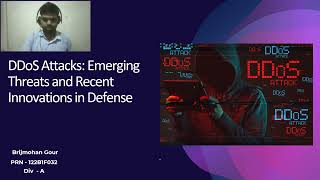 DDoS Attacks Emerging Threats and Recent Innovations in Defense [upl. by Hcnarb366]