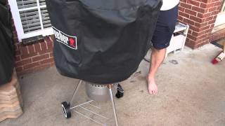 Weber 7453 Premium Kettle Cover Review [upl. by Gilberta45]