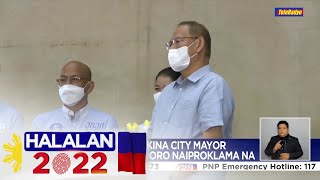 Incumbent Marikina City Mayor Marcelino Teodoro naiproklama na  HALALAN 2022 10 May 2022 [upl. by Marbut]