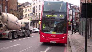 Abellio London Route 35 9431 LJ09CAU Enviro400 Trident Battersea QB [upl. by Venezia559]