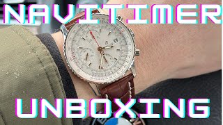 Unboxing Breitling Navitimer 41 [upl. by Ayortal]