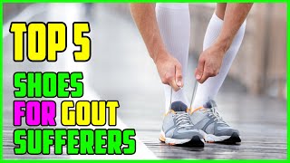 TOP 5 Best Shoes for Gout Sufferers 2023 [upl. by Ecnarret]