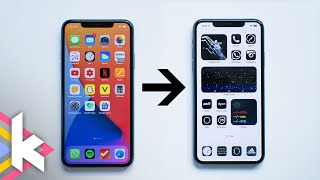iOS 14 Homescreen frei personalisieren [upl. by Urbana]