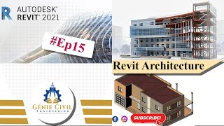 Revit Architecture 2021 Ep15 Comment dessiner la toiture de la maison [upl. by Rolland]