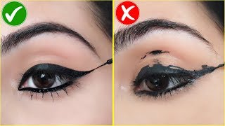 Wing Eyeliner लगाते समय यह गलतियां न करें  How To Apply Perfect Winged Eyeliner  Anaysa [upl. by Inge]