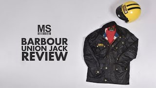 Barbour International Union Jack amp Original Jackets reviewed by Michael Stewart Menswear [upl. by Adara441]