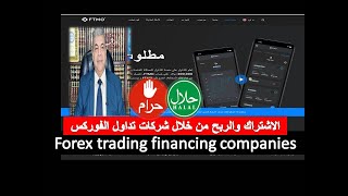 الربح من الانترنت  شركات تمويل الفوركس حلال أم حرام  Forex financing companies are halal 🔥 💸🚀 [upl. by Orren957]