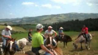 Horse Trekking in Italy [upl. by Eceer891]