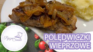 Polędwiczki wieprzowe z cebulą  przepis [upl. by Lauralee]