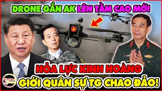 Nóng Việt Nam Cải Tiến Thành Công Hỏa Lực Drone Gắn AK Khiến Giới Quân Sự Thế Giới Chao Đảo [upl. by Lavicrep]