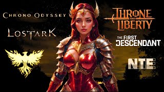 PCPS5XBOX GAMING NEWS  Chrono Odyssey Throne and Liberty Ashes Of Creation Lost Ark [upl. by Rugg]