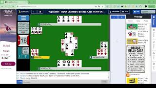 World Bridge Games  Finale Open Italia vs Polonia Segmento 56 Ripreso [upl. by Gyimah534]