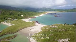 Derrynane Beach Kerry by Drone [upl. by Pliam528]